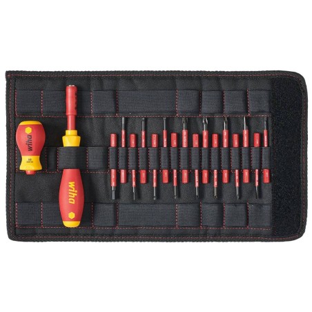 Wiha slimVario Starter Set 2831 Skruetrækkerbitsæt 19 Dele